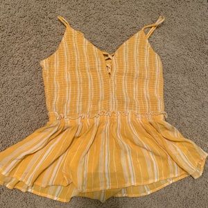 Patrons of Peace Yellow top